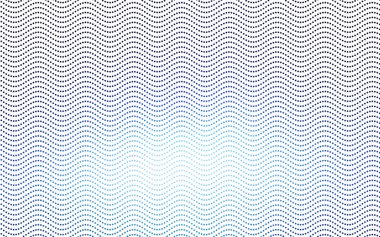 Dairelerden oluşan DARK BLUE vektör çizimi. İşiniz için noktalı gradyan tasarımı. Renkli benekli yarım ton biçiminde yaratıcı geometrik arkaplan.