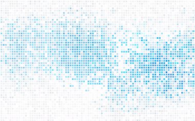 Hafif BLUE vektörü düşük polimer arkaplan. Çokgen dizaynlı bir örnek. Tekrarlayan kareler ile çokgen biçiminde resimleme