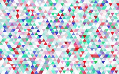 Üçgen desen parlayan ışık yeşil vektör. Renkli resimde yepyeni bir tarzda parlayan. İş tasarımınız için üçgen desen.