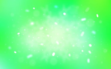 Buz kar taneleri ile vektör şablonu. Kristalleri ile glitter soyut Illustration buz. Şablonun yeni yıl arka plan olarak kullanılabilir.