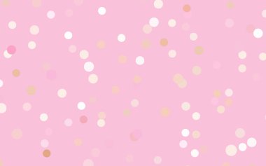 Açık Turuncu Kırmızı Sancak, üzerinde daireler ve noktalar var. Donut arka planı. Yaratıcı Tasarım Şablonu. Teknolojik yarım ton çizimi.