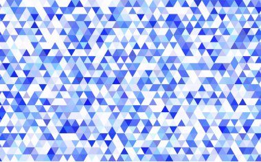 Pembe ışık, vektör üçgen arka plan parlayan mavi. Gradyan ile bulanık stil yepyeni renkli resimde. Poligonal tasarım web siteniz için kullanılabilir.