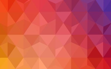 Işık mavi, kırmızı vektör desen. üçgen şablonu. Geometrik örnek. Üçgen şekiller ile rutin tekrar. Yeni doku tasarımınız için. Desen arka plan için kullanılabilir.