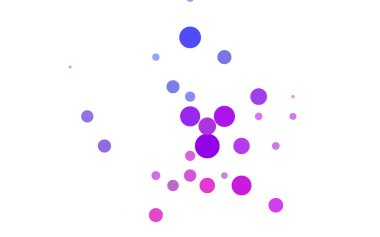 Daireler, Küre ile ışık gri vektör afiş. Soyut noktalar. Yarı ton tarzı renkli gradyan ile arka plan sanat bubbles.