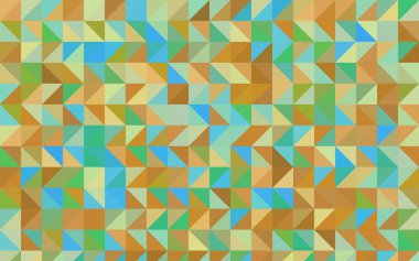 Açık mavi, vektör soyut Mozaik Desen yeşil. Noktalı resim Stili gradyan ile yaratıcı çizimde. İş tasarımınız için tamamen yeni bir şablon.