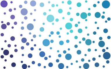 Açık Pembe, Mavi vektör modern geometrik çember soyut arkaplan. Noktalı doku şablonu. Gradyan ile yarım ton biçiminde geometrik desen. 