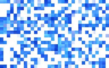 Koyu mavi vektör modern geometrik arkaplan. Soyut şablon. Kare biçiminde ve gradyanlı geometrik desen.
