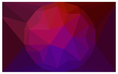 Koyu pembe, sarı olan bir taş merkezi ile üçgenler oluşur poligonal illüstrasyon vektör. Üçgen tasarım işiniz için büyük bir elmas. Gems yaratıcı geometrik arka plan.