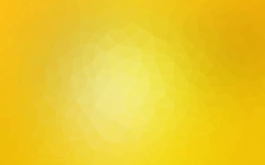 Işık sarı vektör soyut poligonal arka plan dokulu. Bulanık üçgen tasarım. Desen arka plan için kullanılabilir.