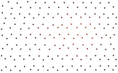 Koyu kırmızı vektör geometrik basit minimalist zemin, beyaz zemin üzerindeki üçgenlerden oluşur. İş tasarımınız için eğimli üçgen desen. 