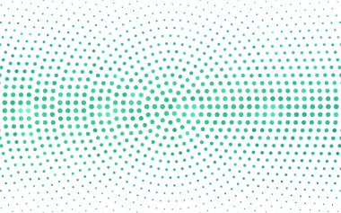 Işık yeşil vektör desen geometrik daire şekiller. Renkli mozaik afiş. Renkli diskler ile geometrik arka plan.