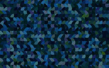 Koyu mavi vektör kırmızı bayrak, üzerinde daireler ve noktalar. Donut arka planı. Yaratıcı Tasarım Şablonu. Teknolojik yarım ton çizimi.