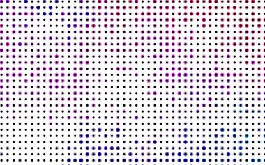 Dairelerden oluşan DARK BLUE vektör çizimi. İşiniz için noktalı gradyan tasarımı. Renkli benekli yarım ton biçiminde yaratıcı geometrik arkaplan.