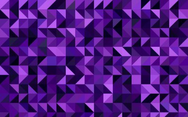 Koyu mor vektör soyut mozaik arka plan. Renkli resimde gradyan ile soyut tarzda. Şablon arka plan olarak cep telefonları için kullanılabilir.