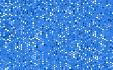 Hafif BLUE vektörü modern geometrik çember soyut arkaplan. Noktalı doku şablonu. Gradyan ile yarım ton biçiminde geometrik desen. 