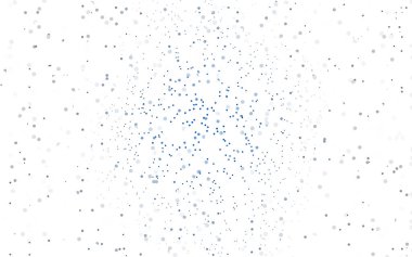 Koyu mavi vektör kırmızı geometrik daireler, şekiller. Renkli mozaik pankart. Renkli disklerle Geometrik arkaplan.