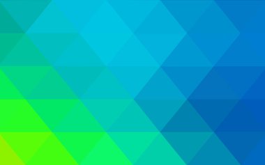 Açık mavi, yeşil vektör modern geometrik arka plan. Doku, yeni arka plan. Geometrik arka plan gradyan ile Origami tarzında. 