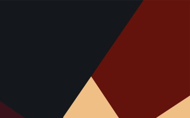 Koyu Turuncu vektör dikdörtgenlerden oluşan çokgen çizim. İşiniz için dikdörtgen tasarım. Origami tarzında gradyan ile yaratıcı geometrik arkaplan.