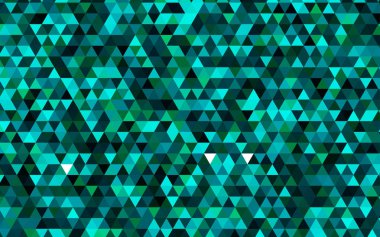 Açık mavi, vektör bulanık üçgen şablon yeşil. Belirsiz bir soyut örnek gradyan ile. İşiniz için en iyi üçgen tasarım.