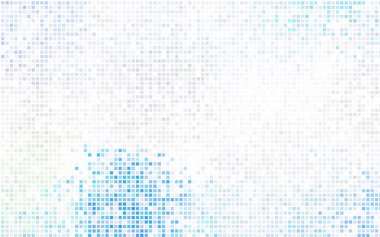 Koyu mavi, sarı arka plan dikdörtgenler ve kareler vektör. Stil yorgan ve battaniye. Geometrik dikdörtgen desen. Dikdörtgen şekiller ile yinelenen desen.