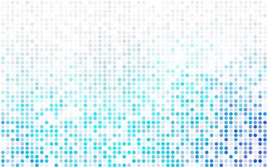 Işık gri vektör daire kümesiyle Kızıl Bayrak nokta. Çörek arka plan. Yaratıcı tasarım şablonu. Teknolojik noktalı resim illüstrasyon.