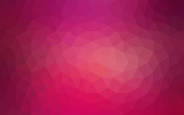 Hafif pembe vektör düşük Poli kristal arka plan. Çokgen tasarım deseni. Düşük Poli illüstrasyon, düşük çokgen arka plan.