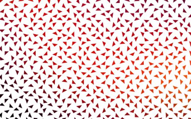 Koyu kırmızı vektör geometrik basit minimalist zemin, beyaz zemin üzerindeki üçgenlerden oluşur. İş tasarımınız için eğimli üçgen desen. 