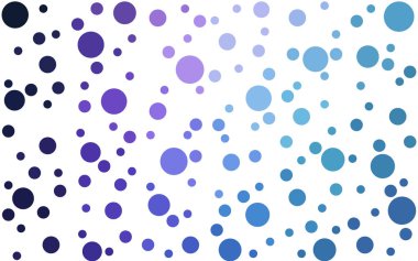 Koyu pembe, mavi modern geometrik daire arka plan vektör. Noktalı doku şablonu. Gradyan ile noktalı resim tarzda geometrik desen. 