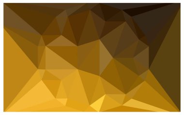 Koyu turuncu vektör poligonal illüstrasyon, hangi bir taş Merkezi ile üçgenler oluşur. Üçgen tasarım işiniz için büyük bir elmas. Gems yaratıcı geometrik arka plan.