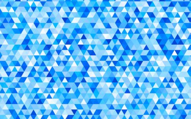 Hafif mavi vektör soyut mozaik desen. Geometrik şekil gradyan ile Origami tarzında. Zarif desen bir marka kitap parçası olarak kullanılabilir.