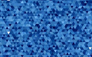 Hafif mavi vektör bulanık üçgen arka plan. Renkli resimde yepyeni bir tarzda parlayan. Tasarımınız için yeni bir doku.