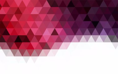 Üçgen arka plan parlayan ışık turuncu vektör. Belirsiz bir soyut örnek gradyan ile. Tasarımınız için yeni bir doku.