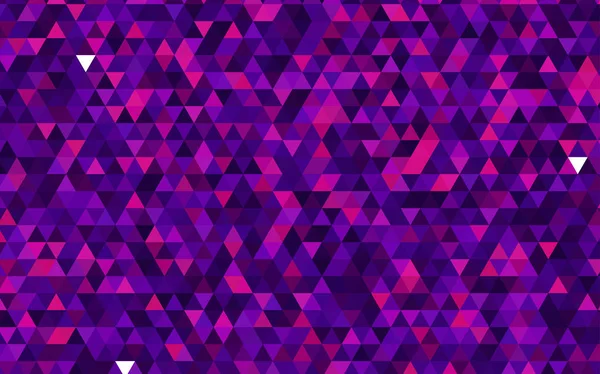 Vecteur Violet Clair Brillant Modèle Triangulaire Illustration Géométrique Créative Style — Image vectorielle