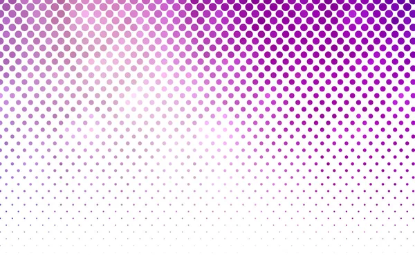 Світло Фіолетовий Рожевий Векторний Червоний Банер Набором Кіл Крапок Тло — стоковий вектор