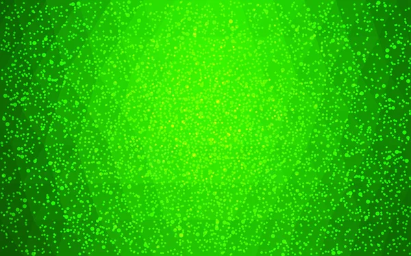 Hellgrüne Vektor Weihnachtspostkarte Niedrigen Polygon Hintergrund Illustration Bestehend Aus Dreiecken — Stockvektor