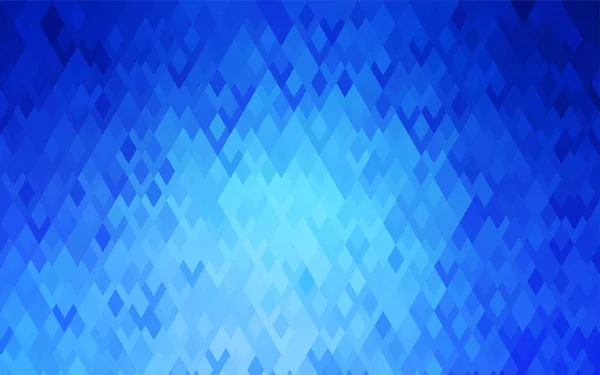 Hellblauer Vektor Abstrakt Strukturierter Polygonaler Hintergrund Verschwommenes Rechteckiges Design Das — Stockvektor