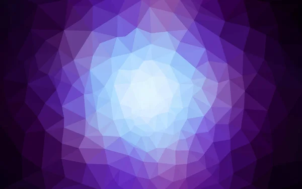 Rosa Oscuro Vector Azul Abstracto Texturizado Fondo Poligonal Diseño Triángulo — Vector de stock
