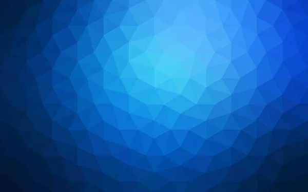 Вектор Dark Blue Треугольный Шаблон Геометрический Образец Повторяю Процедуру Треугольными — стоковый вектор