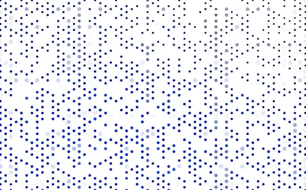 Donker Blue Vector Banner Met Cirkels Bollen Abstracte Plekken Achtergrond — Stockvector
