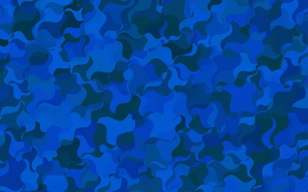 Modèle Flou Vecteur Bleu Clair Échantillon Aux Formes Floues Tout — Image vectorielle