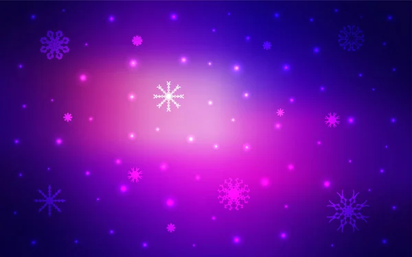 氷の雪と光の多色ベクトル テンプレートです グラデーションで抽象的な背景をぼかした写真に雪が降る あなたのビジネス広告の新年デザイン ストックベクター C Smaria
