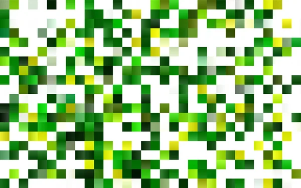 Hellgrüner Vektor Abstrakt Strukturierter Polygonaler Hintergrund Verschwommenes Rechteckiges Design Das — Stockvektor