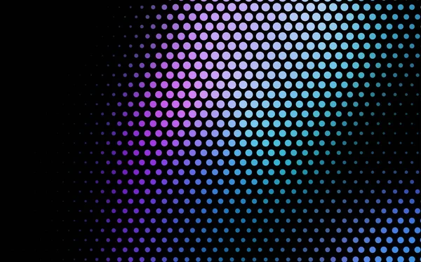 Koyu pembe, mavi geometrik çevrelerin, şekiller kırmızı desen vektör. Renkli mozaik afiş. Renkli diskler ile geometrik arka plan.