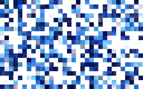 Sötét Kék Vektor Elmosódott Téglalap Alakú Háttér Geometrikus Háttér Négyzet — Stock Vector