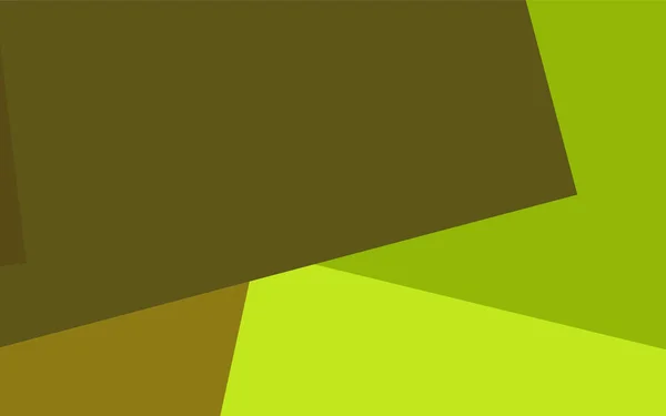 Verde Claro Vector Amarillo Moderno Fondo Geométrico Plantilla Abstracta Patrón — Archivo Imágenes Vectoriales