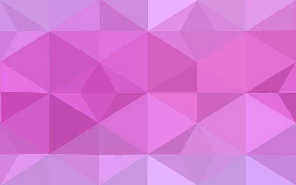 Jasny Różowy Wektor Trójkąta Rozmyte Tło Geometryczne Tło Stylu Origami — Wektor stockowy