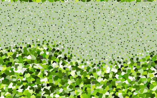 Светло Зеленый Векторный Рисунок Совершенно Новый Прямоугольный Шаблон Сияющий Геометрический — стоковый вектор
