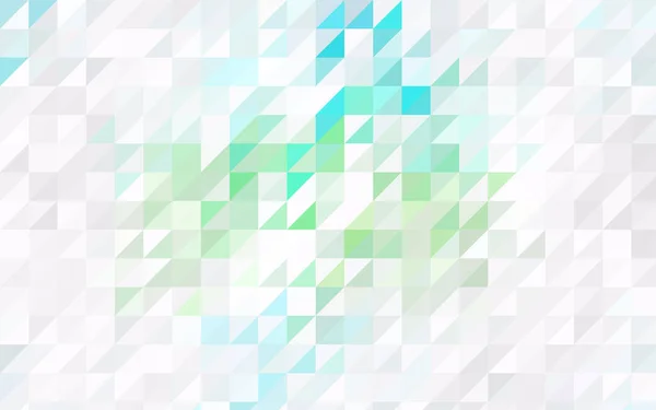 Light Green Vector Geometric Simple Minimalistic Background Which Consist Triangles — Stock Vector