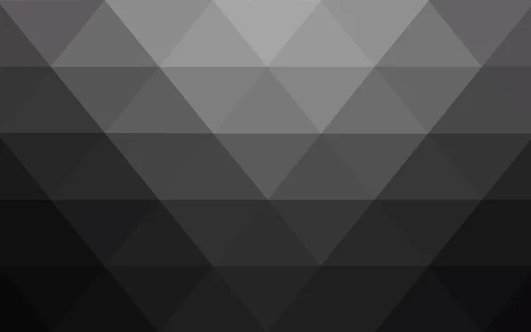 Dark Gray Vector Moderno Fondo Abstracto Geométrico Textura Nuevo Fondo — Vector de stock