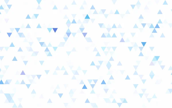Ljusrosa Gul Vektor Abstrakt Mosaikmönster Lysande Illustration Som Består Trianglar — Stock vektor